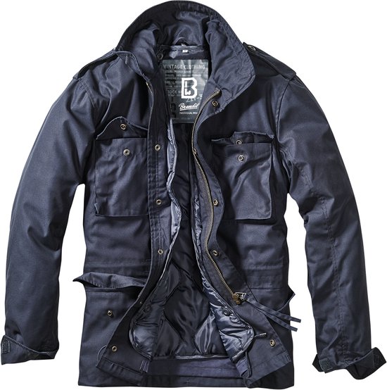Outdoorjas voor heren, lange mouwen, omslagkraag, zakken, effen, donsjack, winter, uniseks jas, Kaki, XXL