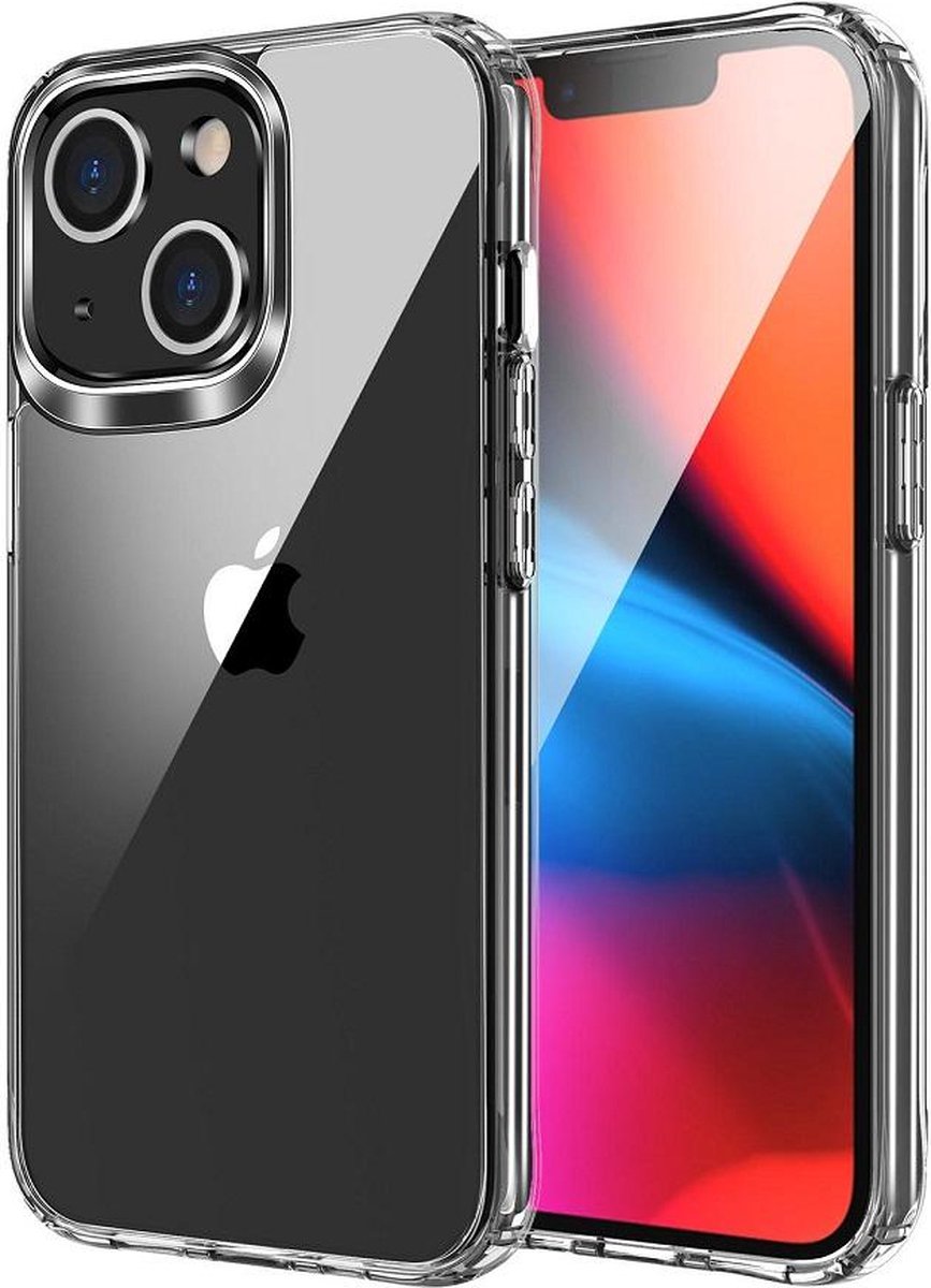 GreenBasket - Transparante telefoonhoes geschikt voor de Apple iPhone 12 Pro Max - Silicon Case for the Apple iPhone 12 Pro Max