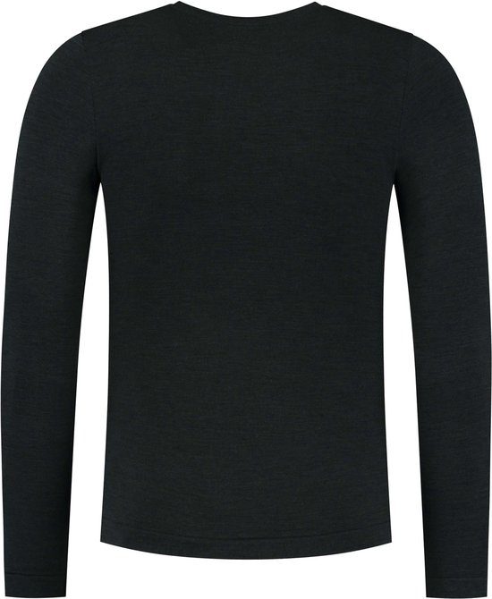 Rogelli Merino Ondershirt - Lange Mouwen - Unisex - Zwart - Maat L-XL