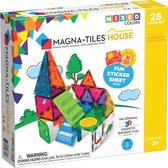 Magna-Tiles® House - Ensemble de 28 carreaux magnétiques