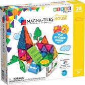 Magna Tiles - 28 stuks House Clear Colors - Constructiespeelgoed