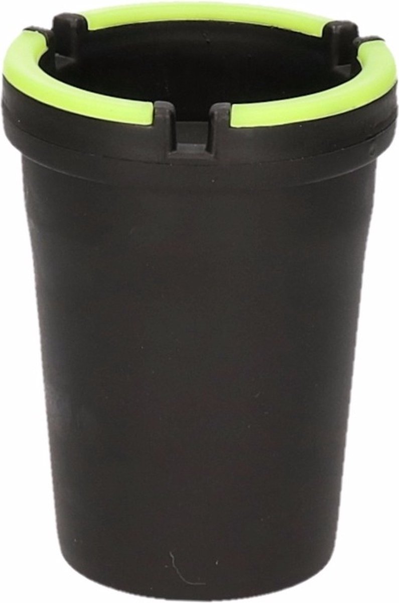 Goedkoopste Glow in the dark auto asbak 11 cm - Auto accessoires voor sigaretten