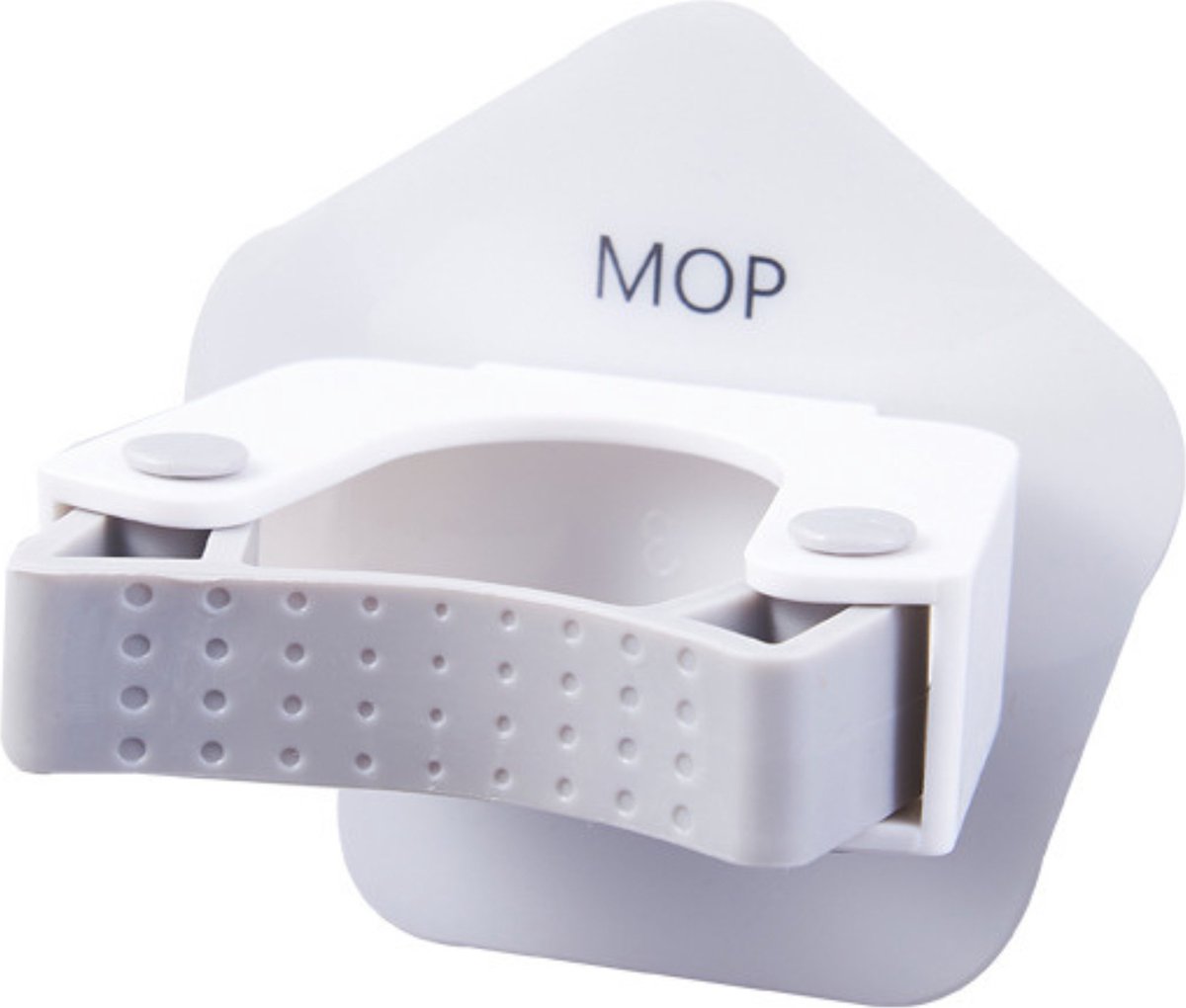 Porte Balai Mural Accroche Balai Mural Porte Balais Mural Avec 5 Supports Et 6 Crochets Auto Adhésif Support Support Balais Mural Porte Balais Mural, Pour La Cuisine, La Salle De Bain, Jardin (Blanc