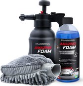 Platinum Amazing Foam - autoreiniger en autoverzorging - verwijdert hardnekkig vuil en geeft glans - ook als cockpitreiniger - voor alle oppervlakken