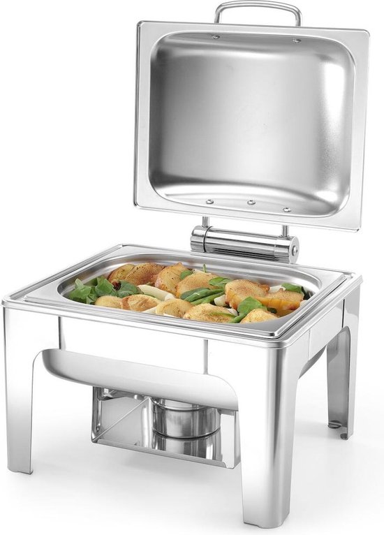 Contenitore Termico Rotondo Per Buffet - Scaldavivande In Acciaio Inox Per Matrimoni E Eventi