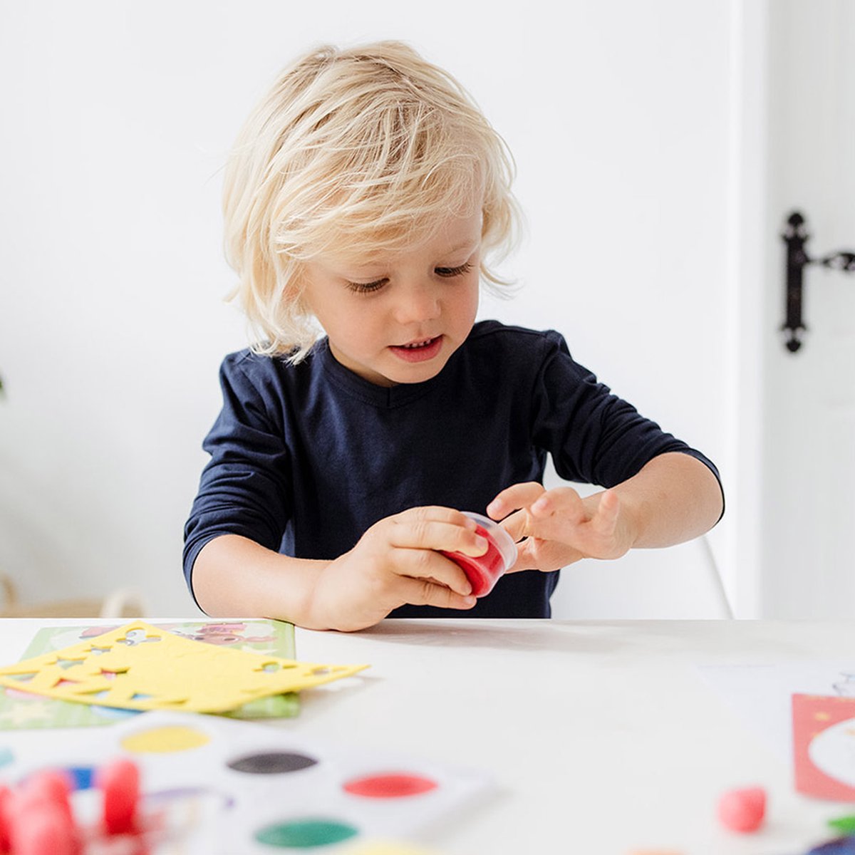 Bing XL Knutselkoffer, knutselpakket junior creatief speelgoed voor jongens en meisjes knutselen - vanaf 3 jaar - Bambolino Toys cadeautip kleuter - knutselbox junior — afbeelding 9