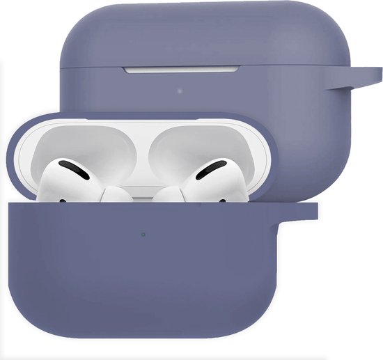 Etui adapté pour AirPods Pro 2 Etui Siliconen - Etui adapté pour AirPods Pro 2 Etui - Gris Bleu