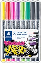 STAEDTLER Lumocolor permanent art set - Mix F, M en B