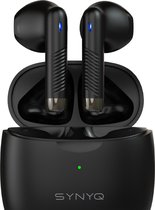 Écouteurs Synyq ProX - Écouteurs sans fil - Étanche IPX5 - 30 heures de lecture - Écouteurs Bluetooth - Écouteurs sans fil - Convient pour Apple et Android - Zwart
