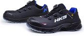 HKS CPO 10 BOA S3 werkschoenen - veiligheidsschoenen - safety shoes - laag - heren - antislip - ESD - lichtgewicht - Vegan - zwart - maat 47