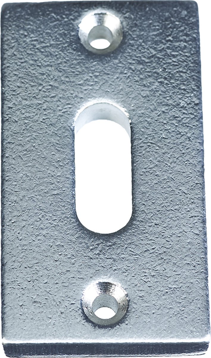 Jolie sleutelplaat L33xB57mm BB verticaal oud zilver