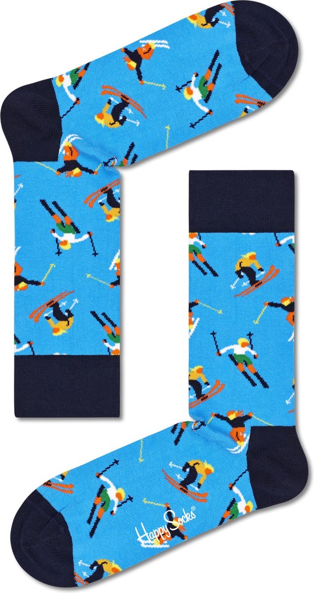 Happy Socks Skiing Sock - unisex sokken - Unisex - Maat: 36 - 40