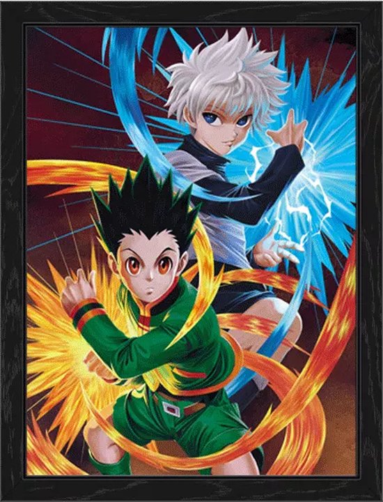 Hunter x Hunter | 3D Poster | Gon & Killua | Anime | Poster | Anime Figure  | Manga 
