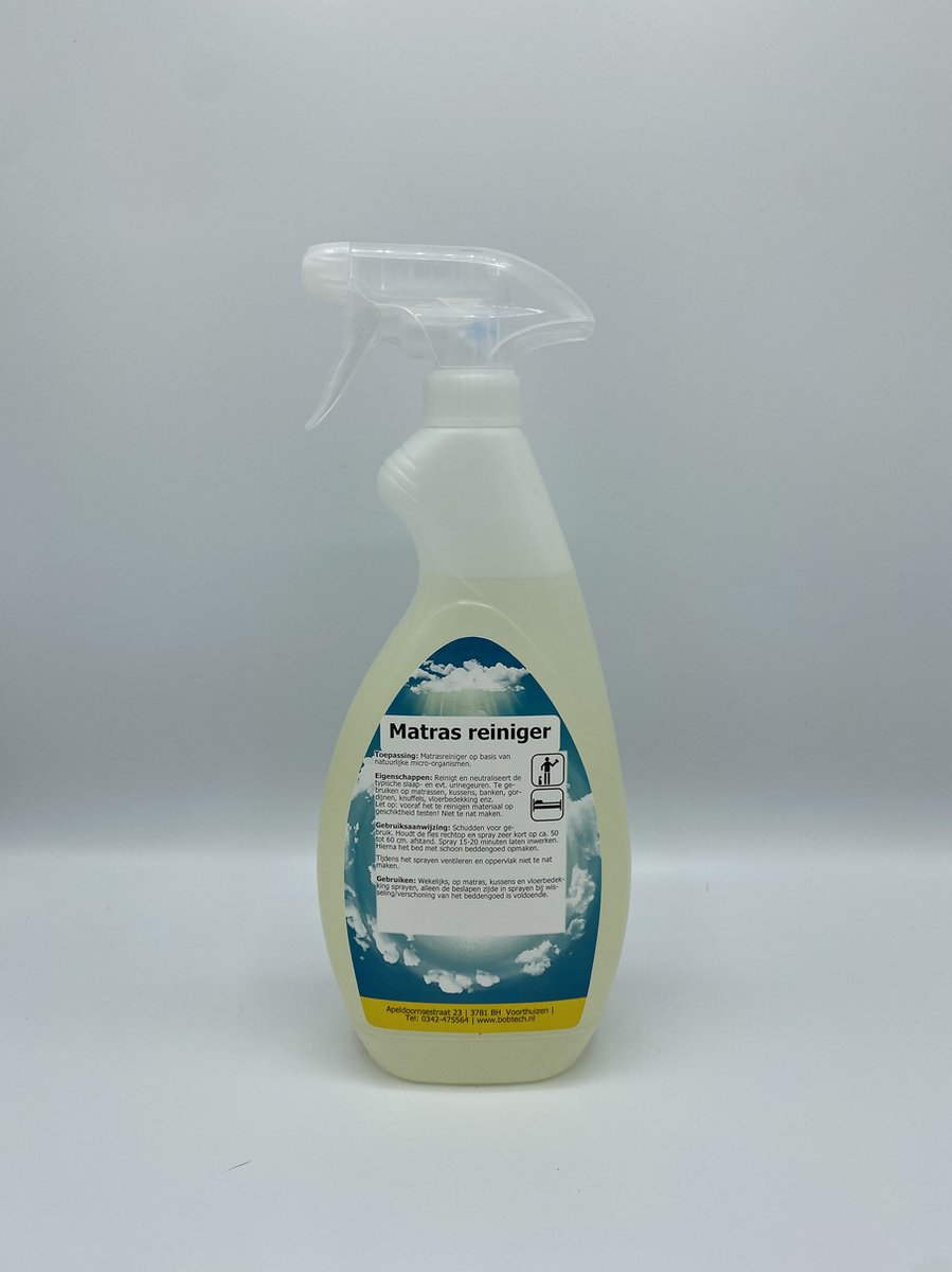Matras reiniger - Matras spray - natuurlijke micro-organismen - Textiel  reiniger Spray... | bol.com