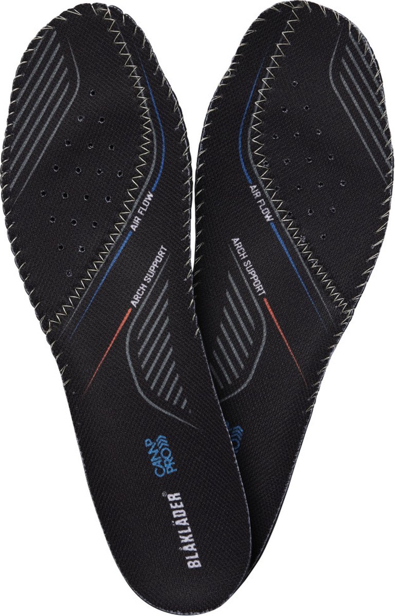 Blaklader 2462-0000 Inlegzool RETRO en ELITE - Zwart - 37