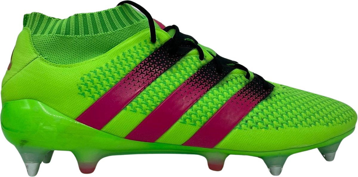 . ventilatie capaciteit Adidas Ace 16.1 Primenknit SG - Groen, Roze, Zwart - Maat 46 | bol.com