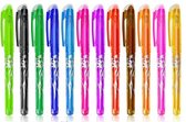 Uitwisbare pennen- 12 stuks- Diverse kleuren- Uitwisbare pen- Erasable pen- Uitwisbaar- Uitgumbaar- Rollerball pen- Gumbaar- Wisbaar- Uitwisbare inkt- Uitwisbare pen navulling