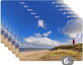 Set de table - Plage - Nature - Phare - 45x30 cm - 6 pièces