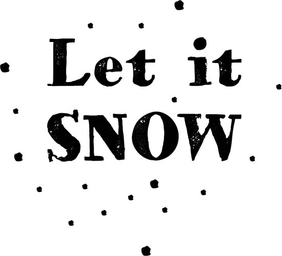 Poster Let it Snow