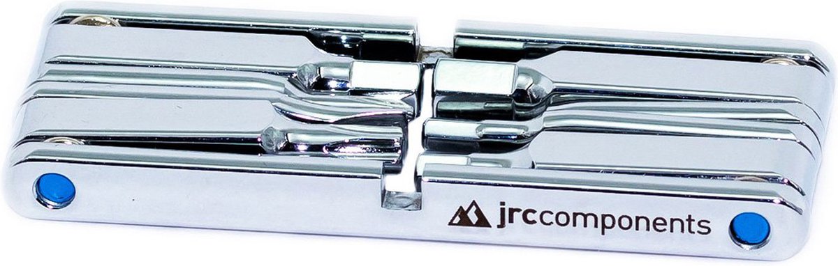 JRC-Components Lightweight 10 in 1 Multi Tool Metallic Silver