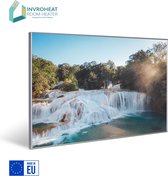 Invroheat infrarood paneel 'Waterfall' - 800Watt - 91.5x61cm - 16 m2 - afbeelding verwisselbaar- duurzaam en energiezuinig