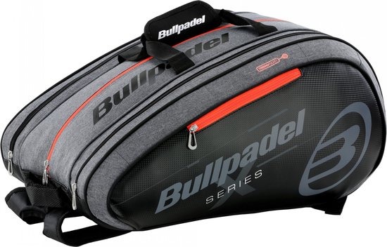 Bullpadel - Avant S 3 - Padeltas racketbag - Antraciet Carbon