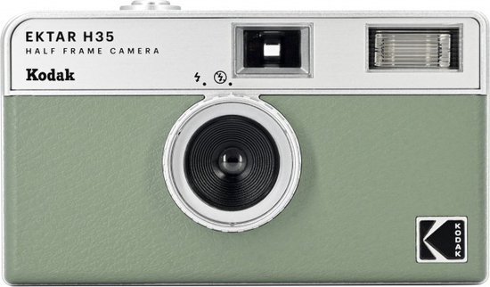 Kodak Ektar H35 - Analoge Camera (35mm) - Groen Kodak Ektar H35 - Analoge Camera (35mm) - Groen