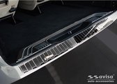 Chroom RVS Achterbumperprotector passend voor Mercedes Vito / V-Klasse 2014-2019 & Facelift 2019- 'Ribs' 'XL'