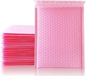 Roze Bubbeltjes Enveloppen - Kleur: Roze - Envelop met Bubbeltje - Luchtkussenenvelop - Formaat: 13 x 18 cm - 10 Stuks - Roze Envelop - Verpakkingsmateriaal - Verzendverpakking - Envelop - Bubbeltjes Envelop - Luxe Verzendverpakking - Hoge Kwaliteit