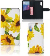 Hoesje geschikt voor Samsung Xcover Pro Zonnebloemen