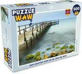 Puzzel Een houten pier in de zee bij Kos - Legpuzzel - Puzzel 500 stukjes