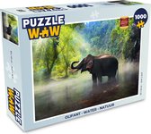 Puzzle Éléphant - Water - Nature - Puzzle - Puzzle 1000 pièces adultes