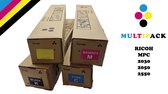 Multipack Toner Ricoh MP C2030 / 2530 / 2050 /2550  BK/C/M/Y – Compatible