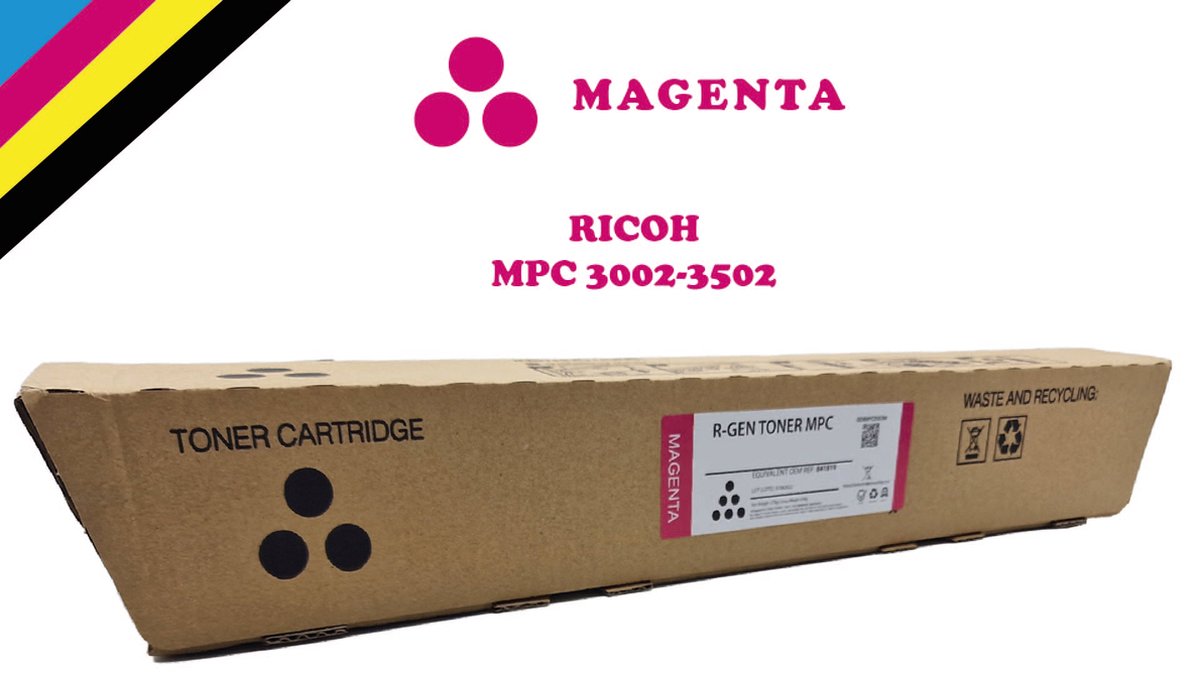 Toner Ricoh MP C3002 / 3502 Magenta – Compatible