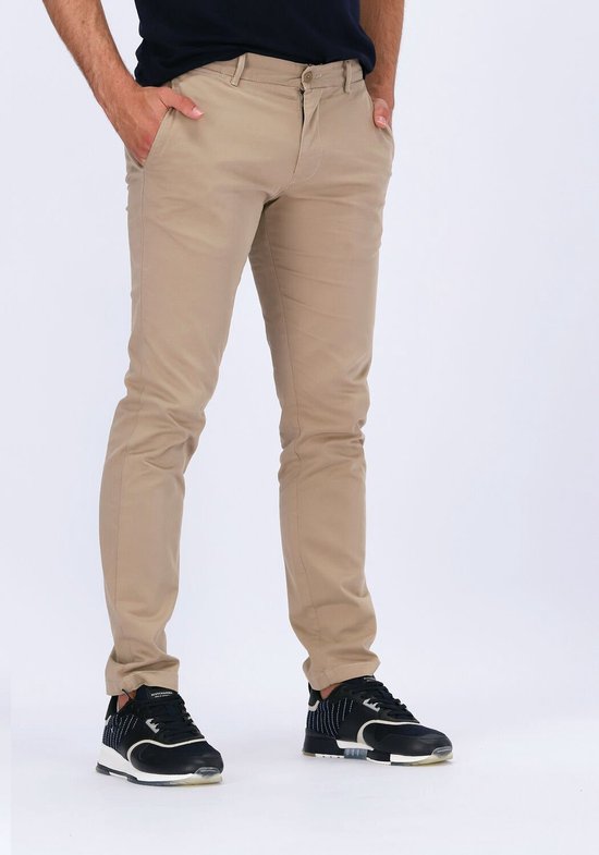 Tommy Hilfiger Core Bleecker Chino Pantalons Flex - Beige | bol.com