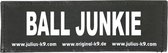 Julius-K9 label - Ball Junkie (30mm x 110mm)