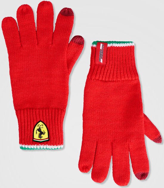 Gants compatibles avec les écrans tactiles Ferrari