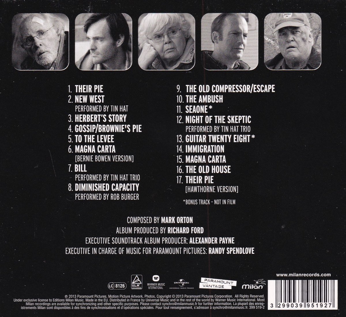 Nebraska, Tin Hat Trio CD (album) Muziek