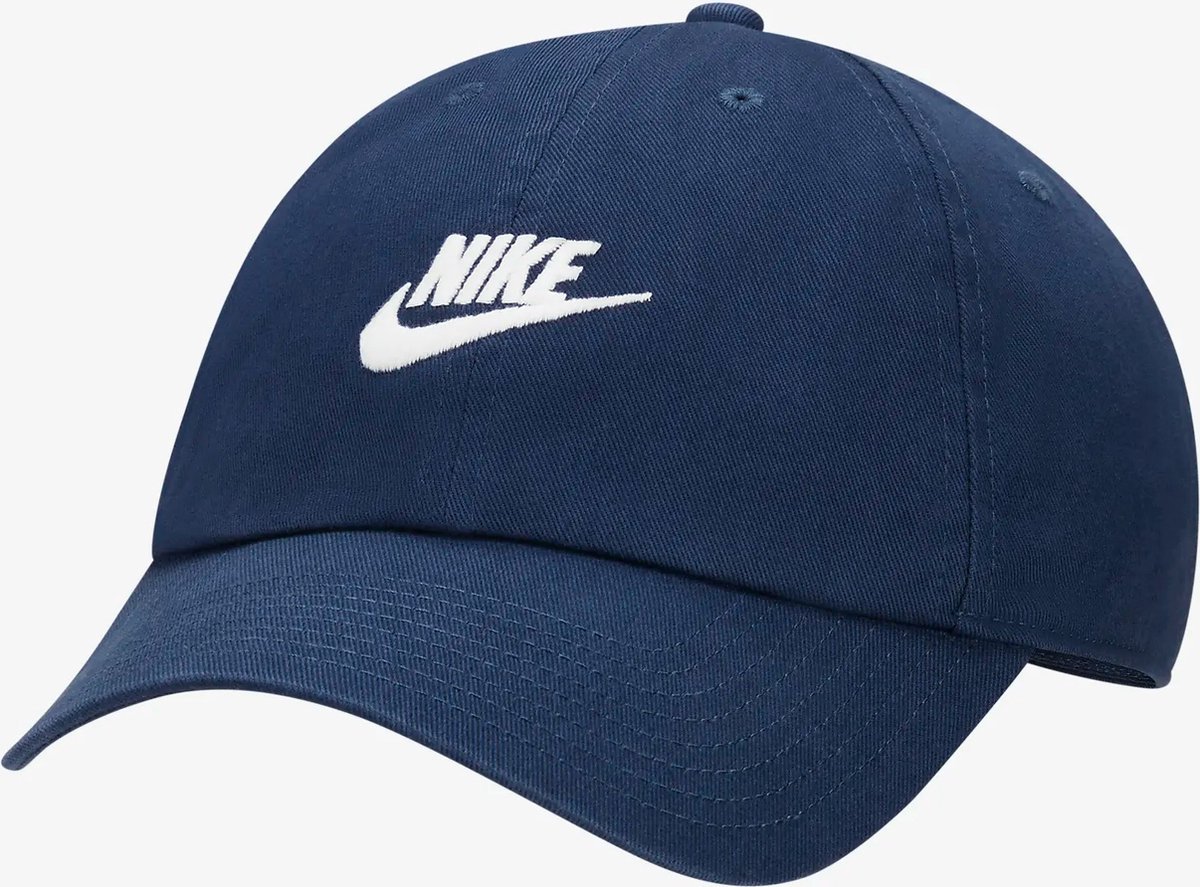 Nike Sport Cap Heritage 86 Navy Blauw Senior Verstelbaar
