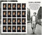 James Dean: Legends of Hollywood - Vel Van 20 x 32-Cent Postzegels, USA 1996