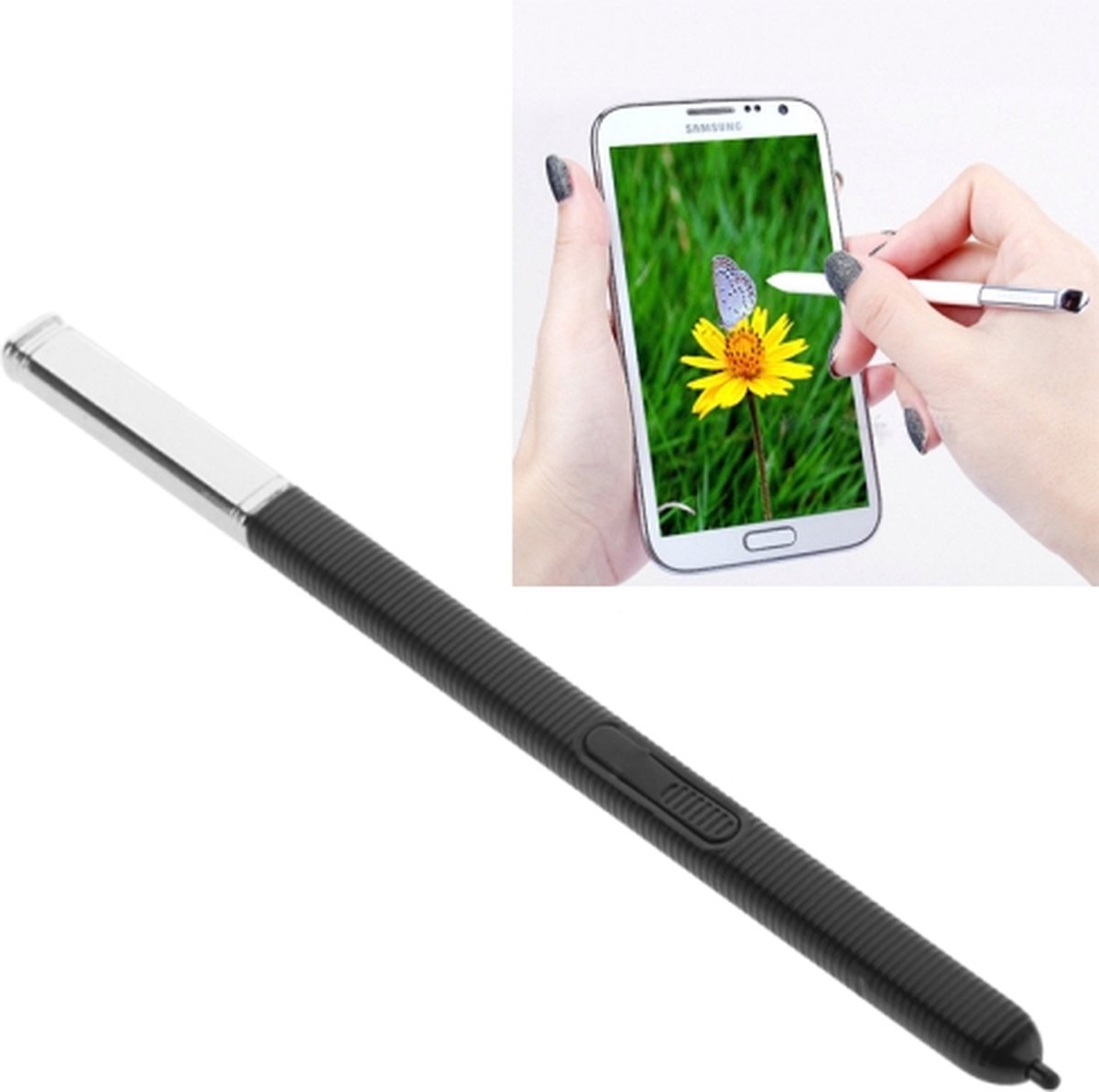 Zeer gevoelige stylus-pen voor Galaxy Note 4 / N910 (zwart)