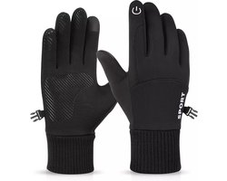 Roegaarden Handschoenen - Heren en Dames - Sport - Touchscreen - S/M - Zwart