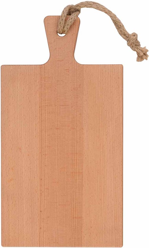 Bowls and Dishes | Puur Hout | Duurzaam | Beuken Borrelplank | Tapasplank | Serveerplank 38 x 20 x 1,5 cm