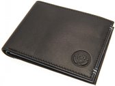 Manchester City FC Leather Stitched Wallet (Black)