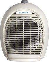 Kumtel LX-6331 electrische verwarming Ventilatie met ruimteverwarming Zwart 2000 W