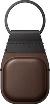 Nomad Leather Keychain - sleutelhanger - geschikt voor AirTag - Rustic Brown
