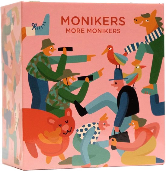 Afbeelding van het spel Monikers More Monikers Expansion Card Game