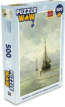 Puzzel Kalme zee - Schilderij van Hendrik Willem Mesdag - Legpuzzel - Puzzel 500 stukjes