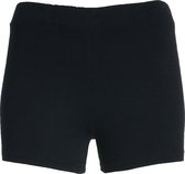 Short de sport enfant noir et bande élastique modèle Nelly taille 116/8