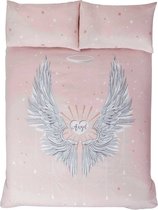 Dekbedovertrek Angel Wing blush 230x220 Lits-jumeaux